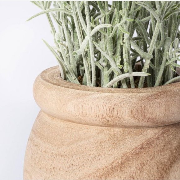 Studio McGee Faux Lavendar Plant Pot Threshold - Picture 2 of 5